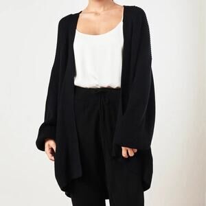 Quince XL Organic Cotton Open Cardigan